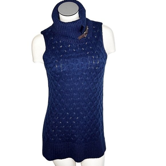 ROMEO & JULIET COUTURE Sleeveless Knit Tunic Sweater Women's Size S - Picture 1 of 16